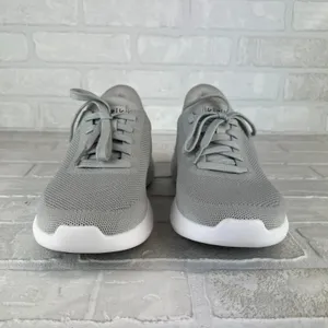 Kizik Athens Sneakers Gray Hands Free Slip On Womens 8 Mens 6.5 Lace Up Comfort thumbnail 7