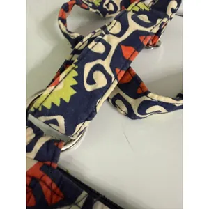 Vera Bradley Original Zip Hipster Crossbody‎ Bag Sun Valley Quilted Navy Orange thumbnail 7