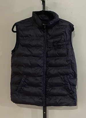 Nordstorm Navy Blue Puffer Vest Size Small thumbnail 1