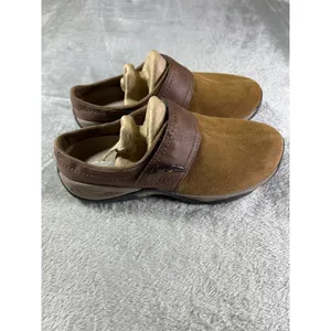 Easy Spirit Explore24 Brown Suede Slip On Comfort Clogs Women's 9M thumbnail 6