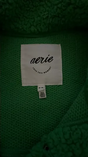 Aerie Sherpa Quarter Snap Sweatshirt thumbnail 2
