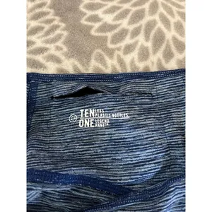 Nike Legend Dri-FIT Cropped Leggings‎ size Small Capri Blue Space Dye 90s Sporty thumbnail 4