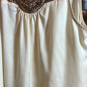 Nue Options Medium Sleeveless Beaded Top with a Keyhole Button Closure thumbnail 5