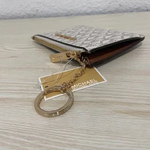 Michael Kors Vanilla Key Chain Wallet thumbnail 5