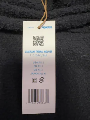 Hoka Black Sherpa Turtleneck Sweater for Men thumbnail 4