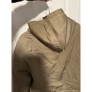 Zara Short Parka Jacket Faux Fur Hooded Military Urban‎ Utilitarian Gorpcore thumbnail 4