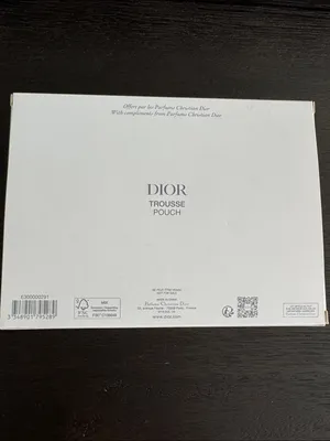 Christian Dior trousse pouch Red shiny Patent CD Embossed cosmetic pouch thumbnail 7