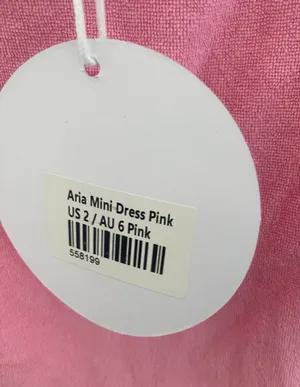 Pink Halter Mini Dress thumbnail 5