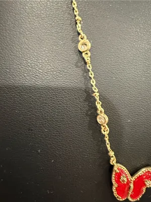 Kendra Scott | Gold Plated Butterfly Pendant Necklace thumbnail 3