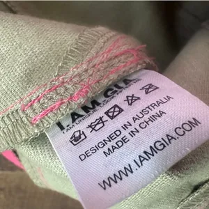 I.AM.GIA Pink Faux Leather Straight Leg Pants XS thumbnail 9