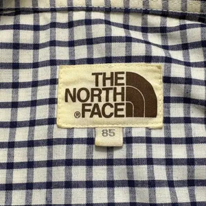 Rare The North Face Coolmax Cinch Waist Hiking Shirt 85/US SM‎ Gingham Korea thumbnail 8