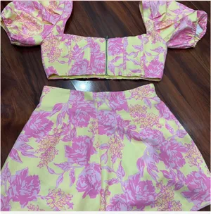 White fox yellow and pink set WORN ONCE size small thumbnail 3
