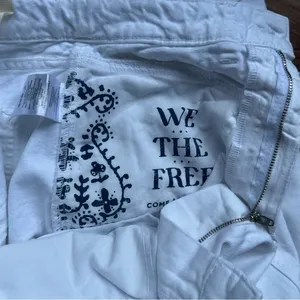 We The Free NEW Women’s Come As You Are White Denim Maxi Skirt Size 0 #C24118 thumbnail 10