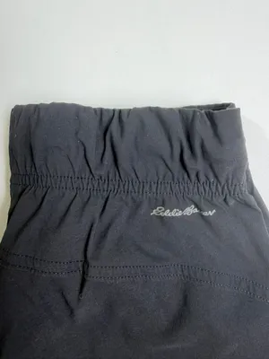 Eddie Bauer Women's Black Active Outdoor Hiking Jogger Pants Zipper Pockets thumbnail 2