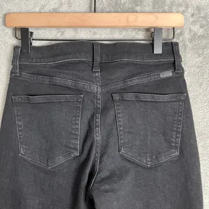 AYR Slim Straight Jeans Nox‎ Black Wash Size 25 Classic Minimalist Preppy Cotton thumbnail 3