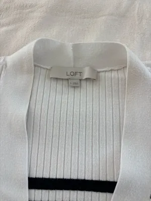 Loft Striped Cardigan thumbnail 2