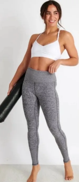 Alo Yoga Alosoft Lounge Leggings Grey Athletic Athleisure Size X-Small thumbnail 1