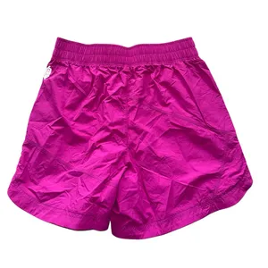 NEW Free People Bright Hot Pink Athletic Running Shorts Elastic Waist Flowy Gym thumbnail 4