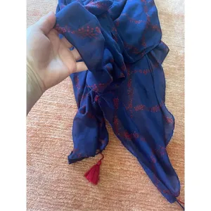 Scarf or beach cover Blue thumbnail 2
