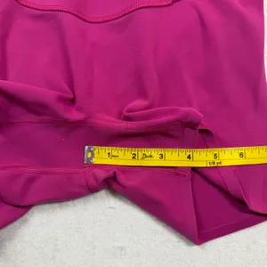 Gymshark Studio Shorts Women’s Small Magenta Pink High Rise 4” Yoga Workout thumbnail 9