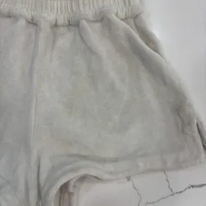 Frankies Bikinis Shorts Womens Size Small White Terry Cloth Swim Beach thumbnail 3