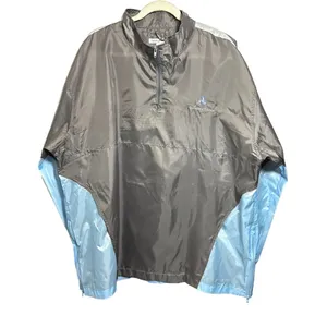 Walt Disney World Disneyland Resort Park XL/XXL Windbreaker Jacket Gray 1/4 Zip thumbnail 1