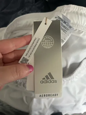 Adidas White Shorts Running Athletic thumbnail 4