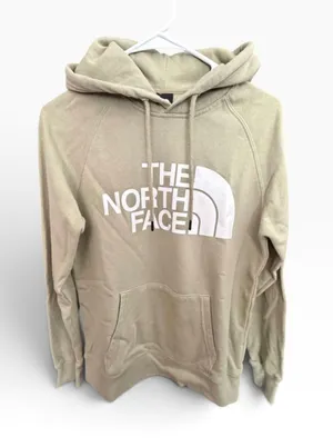 Women's The North Face Hoodie Sweatshirt Size XS Sage White Logo thumbnail 1