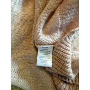 Joie Alpaca Wool Blend Sweater Small Pink Cream Colorblock Cozy thumbnail 10
