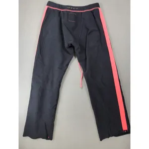 PINK Victorias Secret Sweatpants Women XS Black Neon Pink Side Stripe Limited ED thumbnail 5
