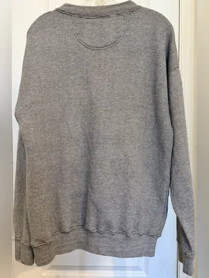 Riddell San Francisco 49ers Houndstooth Crewneck Sweatshirt NFL Gray Black White thumbnail 2