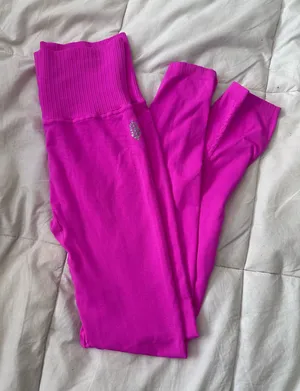 FP movement good karma high waisted pink leggings for thumbnail 1