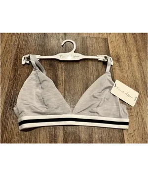 French Affair Bra, Small, Gray, Adjustable Straps, NEW thumbnail 2