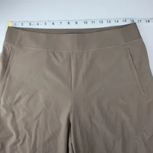 Athleta Brooklyn Heights Ankle Pants Taupe Brown Jogger 533443-07 Size 12 thumbnail 8