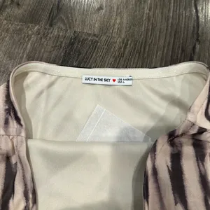 Grey Bandit Tiger Print Strapless Top thumbnail 5