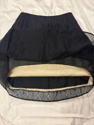 Vintage Kay Unger silk-lined skirts size 10 thumbnail 3