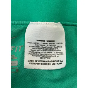 Nike Running Skort Dri-FIT Athletic Skirt Shorts Green Chevron‎ Size L thumbnail 4