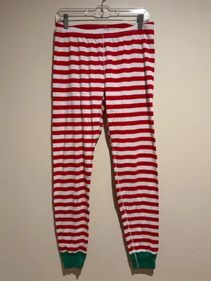 Hanna Andersson Women's Striped Christmas Holiday Long Sleeve & Pants Pajama Set thumbnail 3