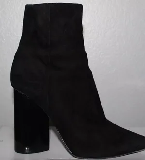 Mercedes Castillo Edie Women's Black Suede Leather Booties Size 5.5 thumbnail 9