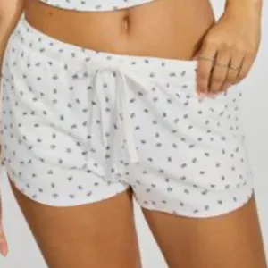Garage Pointelle Dainty Floral Pajama Sleep Shorts XS thumbnail 1