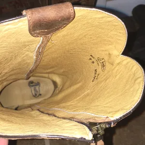 Justin Boots leather cowgirl boots thumbnail 3