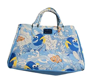 Loungefly Disney Finding Dory Nemo‎ Blue Purse thumbnail 1