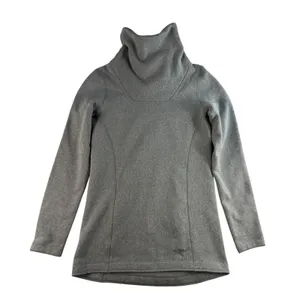 Arc'teryx Sz S Desira Cowl Neck Tunic‎ Sweater Gray Fleece Pullover Outdoor Hike thumbnail 2