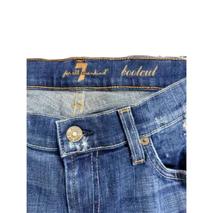 Y2K Aesthetic 7 For All Mankind Bootcut Jeans Blue Denim Size 28 thumbnail 3