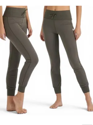 Vuori Womens Daily Jogger Oregano Green VW418 Slim Fit Athleisure Yoga Size M thumbnail 2