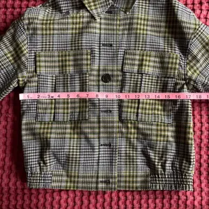 Vero Moda Plaid Check Jacket Shacket Women’s Size US 2 EU 34 Button Front thumbnail 8