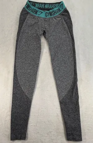 Gymshark Leggings Seamless‎ High Waisted Athletic Workout Gray Size XS thumbnail 1