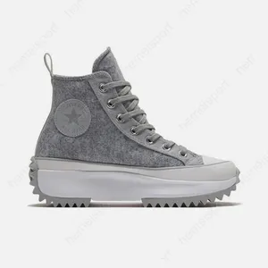 Converse Run Star Hike High Black Ice Ash Stone Style No 169438C Size 6.5 thumbnail 4
