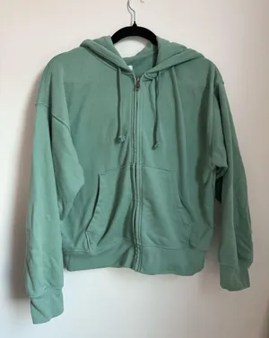 Green American Eagle Zip-Up Hoodie thumbnail 3