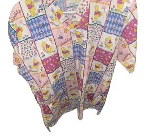 Disney Vintage Winnie the Pooh scrub top size small thumbnail 2